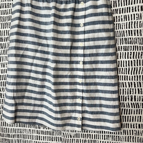 J. Jill nautical stripe linen mini skirt - Picture 4 of 11